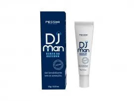 Vibrador Lquido e Excitante Masculino DJ Man 15g - Pessini