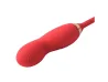 Vibrador de Ponto G e Clit�ris com Pulsa��o e Dedilhar / Vem c� - Formato de Rosa - Flowery PRO
