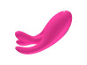 Vibrador de Ponto G com estimulador de Clitris - Dedilhar / Vem c - SI