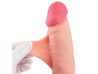 Prtese Dildo Super Realstico Dupla Camada - Ventosa Removvel - 19,5 X 4,0 cm