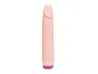 Pr�tese 20,5 x 3,7 cm (19 cm penetr�veis) em silicone macio com vibrador interno