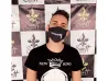M�scara de prote��o 100% algod�o estampada - Santt