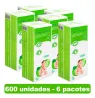Kit Algod�o Bellacotton Quadrado Para Beb� - 6 Pacotes