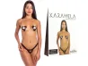 KARAMELA LINGERIE COMEST�VEL EM FORMATO DE CORA��O - HOT FLOWERS
