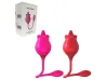 Rosa com L�ngua estimuladora de Clit�ris e Ponto G Snak Tongue