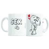 Caneca Er�tica De Porcelana 325Ml