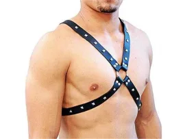 Arreio masculino em couro ajust�vel - Hot Brasil