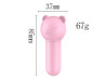 Bullet em Formato de Urso Recarregvel