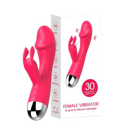 Vibrador Rabbit Ponto G Recarreg�vel Com 30 Modos De Vibra��o