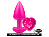 Plug Anal Touch em Formato de Corao - La Pimienta