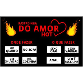 Raspadinha Do Amor Hot - 10 Unidades