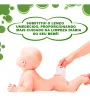 Kit Algod�o Bellacotton Quadrado Para Beb� - 6 Pacotes