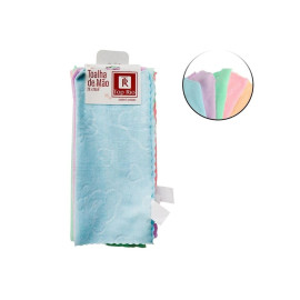 Pano Multiuso De Limpeza Microfibra 29X29Cm (5 Pe�as) Colorido