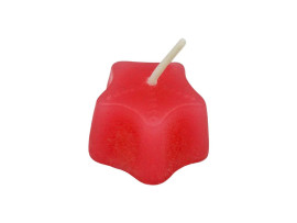 Velas Aromatizadas Estrela 6 Unidades - Brasil Fetiche