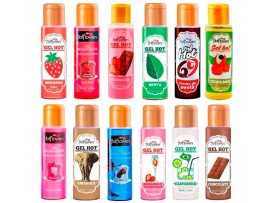Gel Comest�vel HOT 35 ml - Hot Flowers