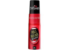 Gel Comest�vel e Dessensibilizante de Garganta Mais Profunda Spray 12ml - Hot Flowers