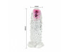 Capa Peniana Brave Man com Vibrador de Toque e Estimulador de Clitris 14 x 4 cm