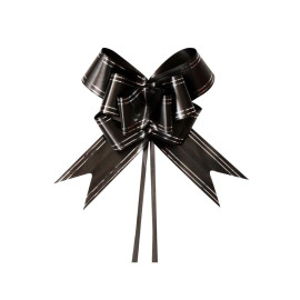 10 La�o F�cil (La�o Pronto) Preto 12Mm X 20Cm