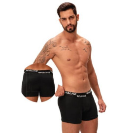 Cueca Boxer Microfibra Preta