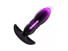 Plug Anal com vibrador e vai e vem