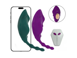 Vibrador de calcinha via APP a longa distncia com controle remoto