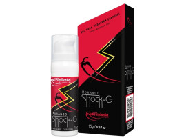Vibrador lquido Shock-G Morango 15g - La Pimienta