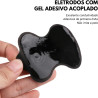 Eletrodos Auto Adesivo Eletroestimulao Tens Gel Fisioterapia Eletroterapia Massagem Choque Muscular Corporal Pulso Eltrico 2/4/8/10/16 Unidades FAZING (10)
