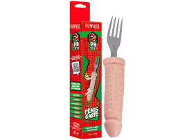 Garfo em Formato de P�nis - Pau Brasil