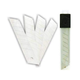 10 L�minas Para Estilete Grande 18Mm