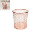 Porta Caneta Aramado Redondo Rose Gold 10cm