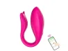 Vibrador de Casal Recarreg�vel APP Smartphone - Importado