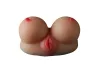 Masturbador Cyber Skin em Formato de Seio com Vagina e �nus (Ref. 94) - VibraToy