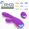 VIBRADOR ESTIMULADOR DE PONTO G E CLIT�RIS RECARREG�VEL MUSES S-HANDE