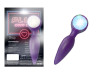 Plug Anal Cnico com LED - Diverso ao cubo