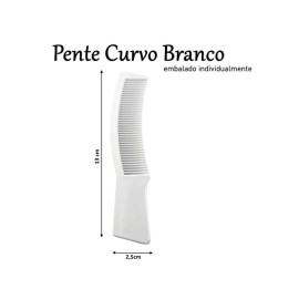Pente Curvo 13Cm (Ideal Para Motel)