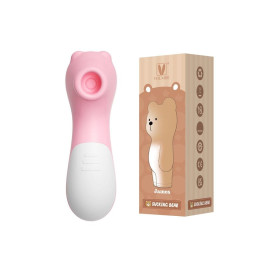 Estimulador De Clit�ris Liso Em Formato De Urso Com 10 Modos De Pulsa��o (Suc��o)