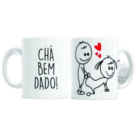 Caneca Er�tica De Porcelana 325Ml
