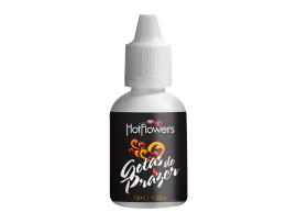 Excitante Unissex Gotas do Prazer 15g - Hot Flowers