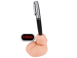 Porta Caneta em Formato de P�nis - Pau Brasil