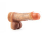Prtese Real Dick Ultra Realstico Com Escroto e Ventosa 18 x 4,4cm - Sexy Fantasy