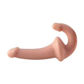 Pr�tese P�nis Real�stico De Casal / Strapless - 14,5 X 3,4 Cm