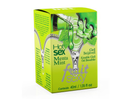Gel comestvel Fruit Sexy Menta 40ml - Intt