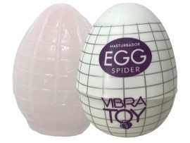 Masturbador em silicone Egg Spider - VibraToy