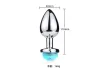 Plug de Metal com LED 13 Cores Tamanho Grande - VibraToy