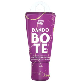 Dando Bote Deslizante Anal Vibrante 18G