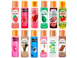 Gel Comest�vel HOT 35 ml - Hot Flowers