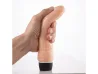 Pr�tese real�stica (16,5 x 4,3 cm) com vibrador interno - Linha Essence - VibraToy