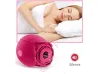 Vibrador em Formato de Flor com Suc��o recarreg�vel - VibraToy