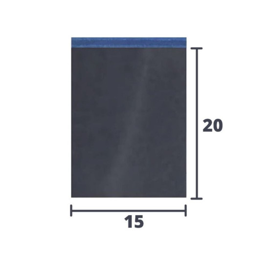 100 Sacos De Envio Anti Violao (Envelope De Segurana) 15 X 20Cm