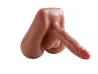 Masturbador Meio Corpo Masculino com P�nis (Ref. 98) - VibraToy